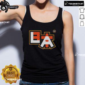 Official Kings Hawaiian x Japangeles Nihon LA Crowns tank top featuring vibrant graphic design and stylish fit.