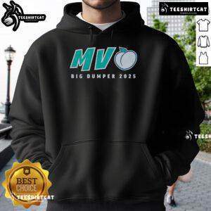 Official MV Peach Big Dumper 2025 Hoodie in vibrant colors, showcasing trendy design and comfortable fit for casual wear.