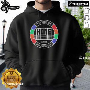 Official PHLY Home Hoodie in black, featuring a stylish logo and cozy design, perfect for fans and casual wear.