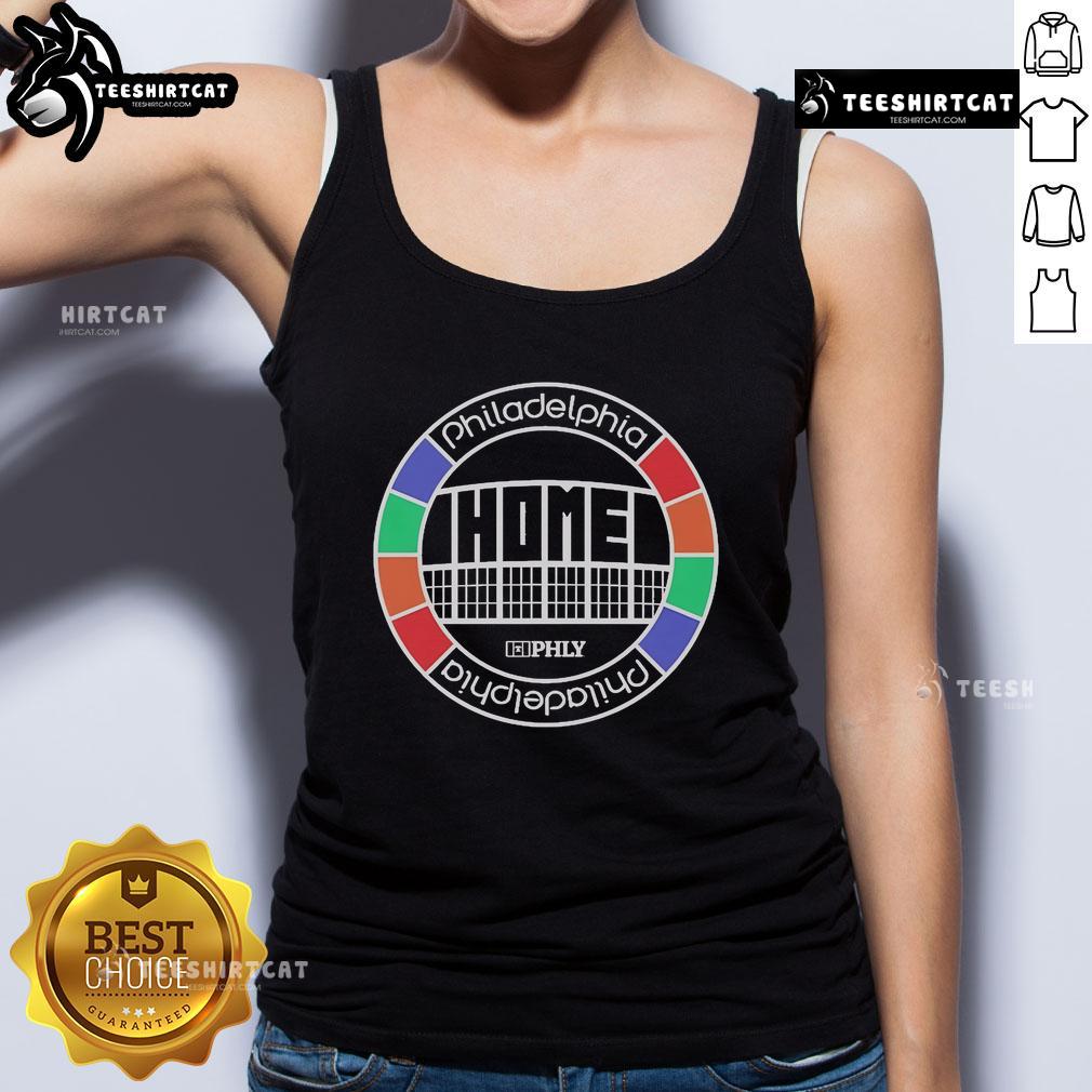 Official PHLY Home Tank Top featuring a stylish design, perfect for casual wear and showing off your PHLY pride.