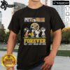Alt Text: Official Pittsburgh Panthers Snoopy and Friends Forever t-shirt showcasing team spirit, perfect for fans.