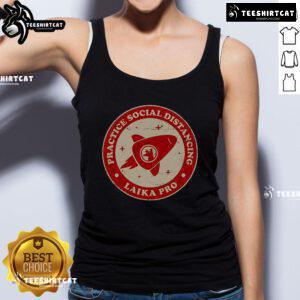 Social distancing in style with the Laika Pro Tank Top during official practice sessions.