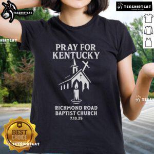 Official tribute tee for Richmond Road Baptist Church shooting, Kentucky, featuring heartfelt design and remembrance message.
