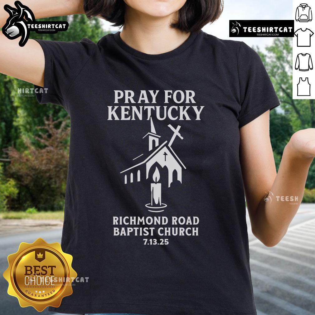 Official tribute tee for Richmond Road Baptist Church shooting, Kentucky, featuring heartfelt design and remembrance message.