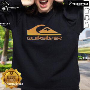 Alt Text: Official Quiksilver Boys 2 to 7 Omni Wave Sweatshirt in navy blue with logo, perfect for stylish and comfortable wear.