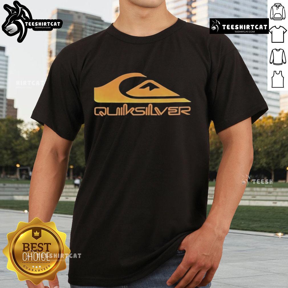 Official Quiksilver Boys 2 To 7 Omni Wave T-Shirt featuring vibrant ocean waves design, perfect for young adventurers.
