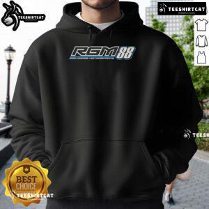 RGM-88 Rod Gross Motorsports hoodie featuring a sleek design and vibrant colors, perfect for motorsport enthusiasts.