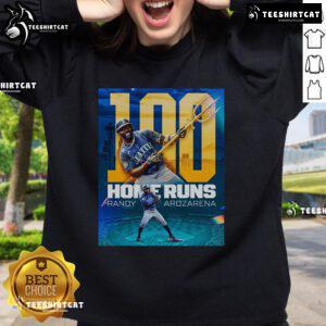 Official Randy Arozarena Home Runs Sweatshirt featuring vibrant graphics and bold design for baseball fans.