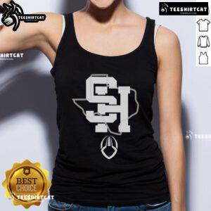 Official SH Texas Football Tank Top in vibrant colors, perfect for game day and showing off team spirit.
