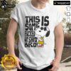 Alt Text: Official Snoopy This Is Some Fucked Up Shit Bro T-Shirt featuring a playful Snoopy graphic on a classic tee.