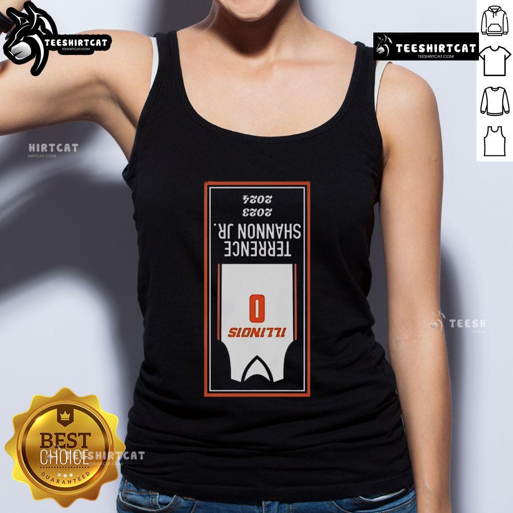 Official TSJ Upside Down Banner Tank Top featuring vibrant design and comfortable fit for stylish summer wear.