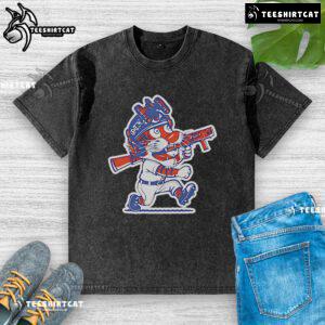 Official Tactical On The X Det Tigers Paws Washed T-Shirt featuring a stylish design and soft fabric, perfect for casual wear.