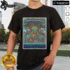 Alt Text: Official Terrapin Crossroads San Rafael CA July 18-20 2025 tour poster t-shirt featuring vibrant graphics and event details.