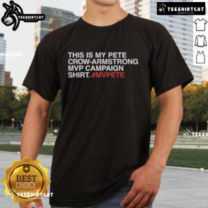 Alt Text: Official This Is My Pete Crow-Armstrong MVP Campaign T-Shirt featuring MVPete design in vibrant colors.