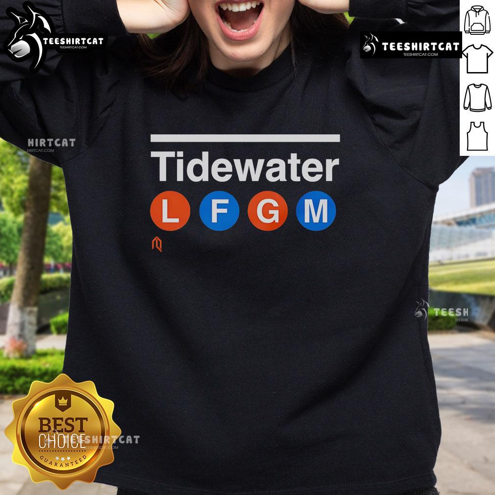 Alt Text: Official Tidewater LFGM Sweatshirt featuring a stylish design, perfect for casual wear and showing team spirit.