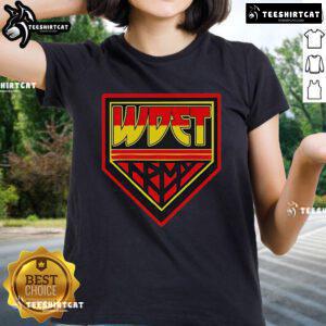 Official WDET Army Ladies Tee showcasing a stylish design perfect for fans of WDET and comfortable everyday wear.