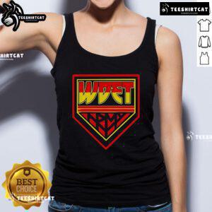 Official WDET Army Tank Top featuring a bold design, perfect for casual wear and showing support for WDET.