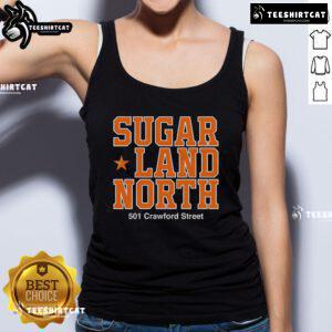 Alt Text: Original Sugar Land North 501 Crawford Street Ram tank top showcasing vibrant design and comfortable fit.