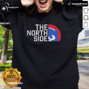 Premium Chicago Cubs North Side sweatshirt in navy, featuring team logo and comfortable design for fans.