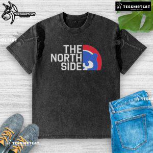 Premium Chicago Cubs North Side washed t-shirt featuring classic logo and soft fabric, perfect for fans and casual wear.