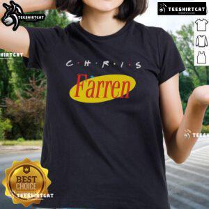Premium Chris Farren Friend Ladies Tee featuring a stylish design, perfect for fans and casual wear.