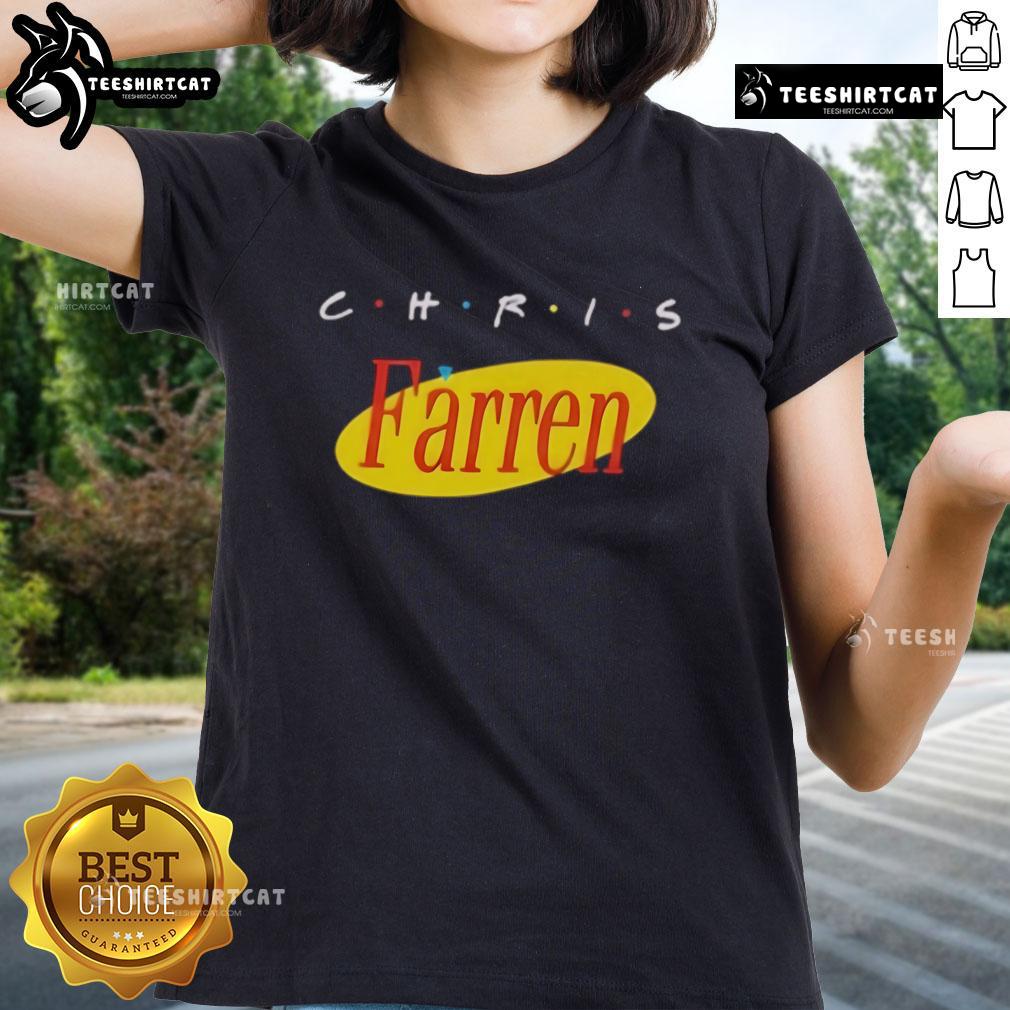Premium Chris Farren Friend Ladies Tee featuring a stylish design, perfect for fans and casual wear.