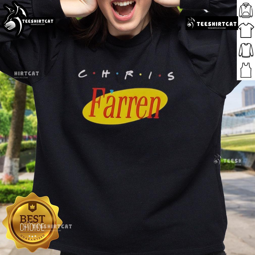 Premium Chris Farren Friend Sweatshirt featuring a stylish design, perfect for casual wear and fan apparel.