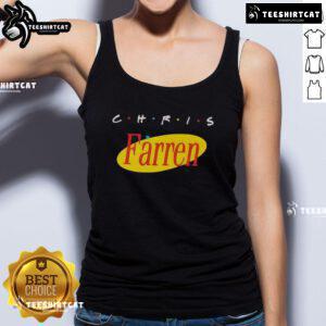 Premium Chris Farren Friend Tank Top featuring a stylish design, perfect for casual summer outfits and music fans.