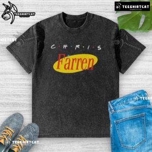 Premium Chris Farren Friend Washed T-Shirt featuring a soft fabric and vibrant design, perfect for casual wear.