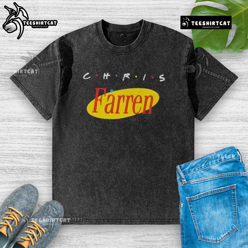 Premium Chris Farren Friend Washed T-Shirt featuring a soft fabric and vibrant design, perfect for casual wear.