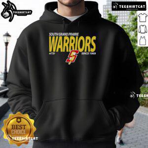 Alt Text: Premium South Grand Prairie Warriors hoodie since 1969, featuring vibrant team colors and stylish design.