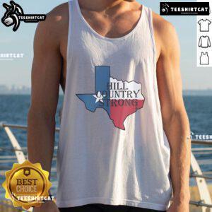 Top Brett Lee Hill Country Strong tank top featuring a stylish design perfect for casual wear and outdoor activities.