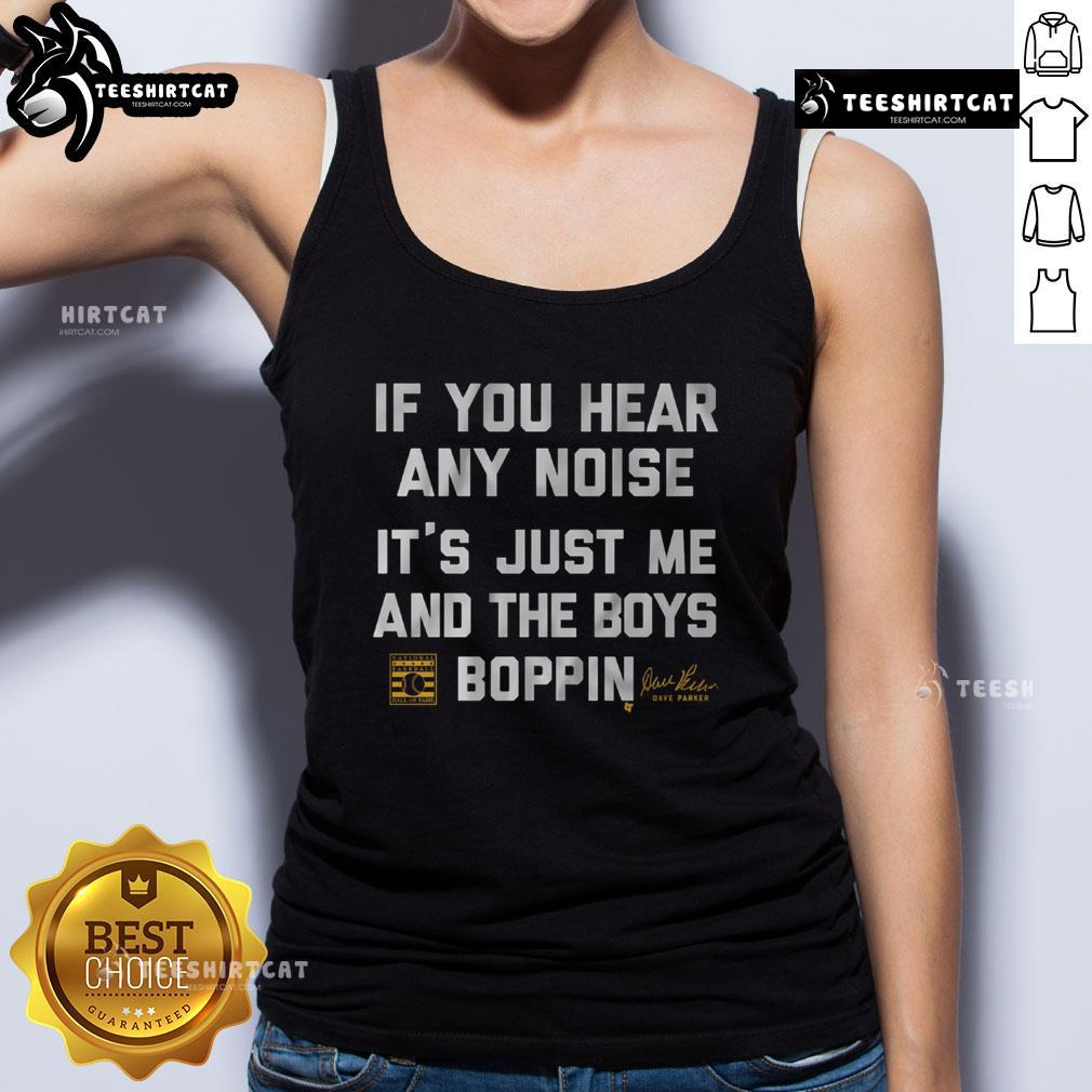 Funny Dave Parker Boys Boppin Tank Top featuring playful graphics for kids' summer wear, perfect for playful adventures.