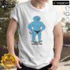 Funny Dogtor Manhattan meme T-shirt featuring a playful dog dressed as Doctor Manhattan from Watchmen, perfect for pet lovers.