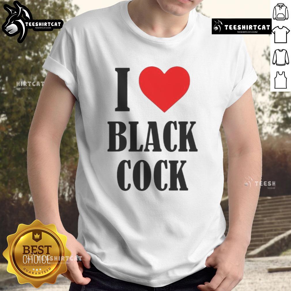 Funny I Love Black Cock T-Shirt featuring a humorous graphic design for casual wear enthusiasts and bird lovers.