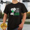 Good Snoopy I Wish For A World Without Liver Cancer T-Shirt featuring Snoopy and a hopeful message against liver cancer.