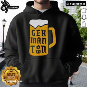 Good The Germantown Beer Hoodie featuring a stylish design, perfect for beer enthusiasts and fans of Germantown.