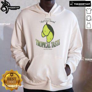 Vintage hoodie featuring a vibrant mango fruit design, perfect for tropical taste lovers and casual wear enthusiasts.