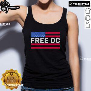 Hot Washington DC tank top featuring vibrant design, perfect for summer wear and showcasing your love for the capital.