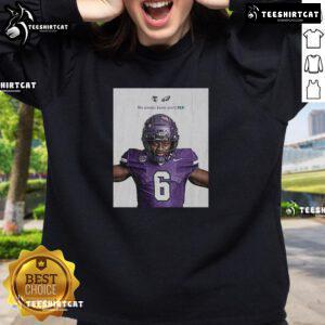 Alt Text: Tarleton State Football sweatshirt with 'We Always Knew You'd Fly' slogan, perfect for fans and game day wear.