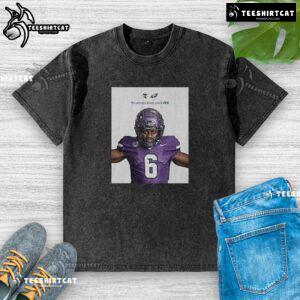 Nice Tarleton State Football 'We Always Knew You'd Fly' washed t-shirt showcasing team spirit and comfort.