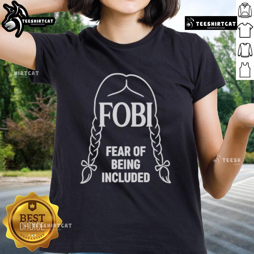 Nice Wednesday Addams FOBI tee for ladies featuring a stylish design perfect for fans of the Addams Family and unique fashion.