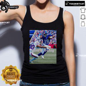 Official Almost Friday Jameis Heisman tank top featuring bold graphics and a stylish design for fans.