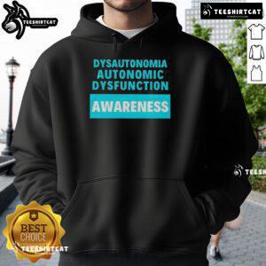 Stylish official Dysautonomia Autonomic Dysfunction Awareness hoodie featuring a vibrant design and comfortable fit.