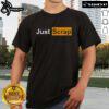 Official Just Scrap T-Shirt featuring bold graphics and a comfortable fit, perfect for scrapbooking enthusiasts.