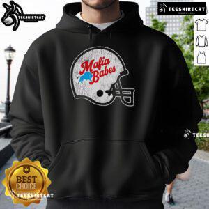 Official Mafia Babes 2025 Hoodie featuring bold logo design, perfect for stylish streetwear enthusiasts.