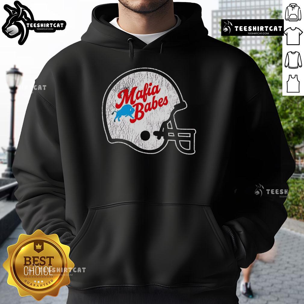 Official Mafia Babes 2025 Hoodie featuring bold logo design, perfect for stylish streetwear enthusiasts.