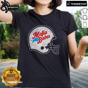 Official Mafia Babes 2025 Ladies Tee featuring stylish design and vibrant colors for fashionable women.