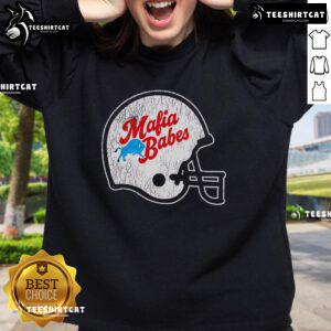 Official Mafia Babes 2025 Sweatshirt featuring bold logo design, perfect for stylish streetwear fans.