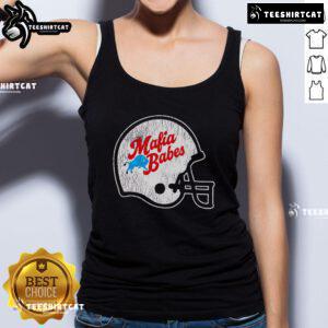 Alt Text: Official Mafia Babes 2025 tank top featuring bold graphics and a stylish design for trendy streetwear fashion.